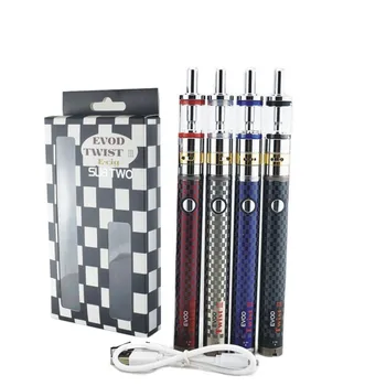 5pcs/lot SUB TWO EVOD Twist III Battery Adjustable Voltage 3.3V-4.8V vs Evod Twist II USB Pass Through E Cigarette Vaporizer
5pcs/lot SUB TWO EVOD Twist III Battery Adjustable Voltage 3.3V-4.8V vs Evod Twist II USB Pass Through E Cigarette Vaporizer