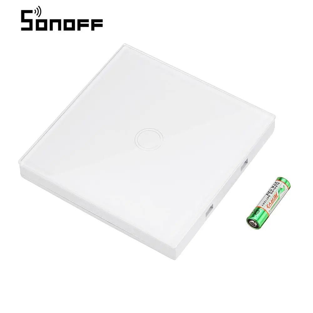 SONOFF T433 86 Type Wall Panel 433MHz Smart Home Wireless RF Remote Control Transmitter Support All SONOFF Products
SONOFF T433 86 Type Wall Panel 433MHz Smart Home Wireless RF Remote Control Transmitter Support All SONOFF Products