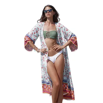 Summer Vintage Floral Print Kimono Cardigan Sexy For Women Beach Kimono Cardigan Lace Up Cover Up Boho Ladies Blouse Tops
Summer Vintage Floral Print Kimono Cardigan Sexy For Women Beach Kimono Cardigan Lace Up Cover Up Boho Ladies Blouse Tops