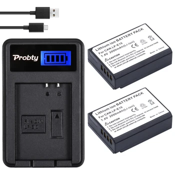 PROBTY 2pcs LP-E10 LP E10 Battery + LCD USB Charger For Canon 1100D 1200D 1300D Rebel T3 T5 KISS X50 X70 Camera
PROBTY 2pcs LP-E10 LP E10 Battery + LCD USB Charger For Canon 1100D 1200D 1300D Rebel T3 T5 KISS X50 X70 Camera