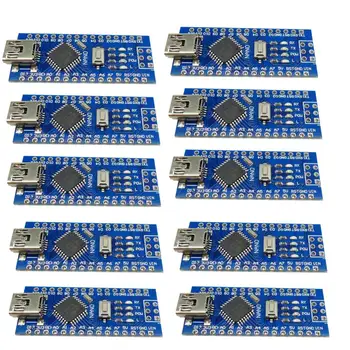 10PCS Mini USB Nano V3.0 ATmega328P 5V 16M Micro Controller Board Module For Arduino
10PCS Mini USB Nano V3.0 ATmega328P 5V 16M Micro Controller Board Module For Arduino