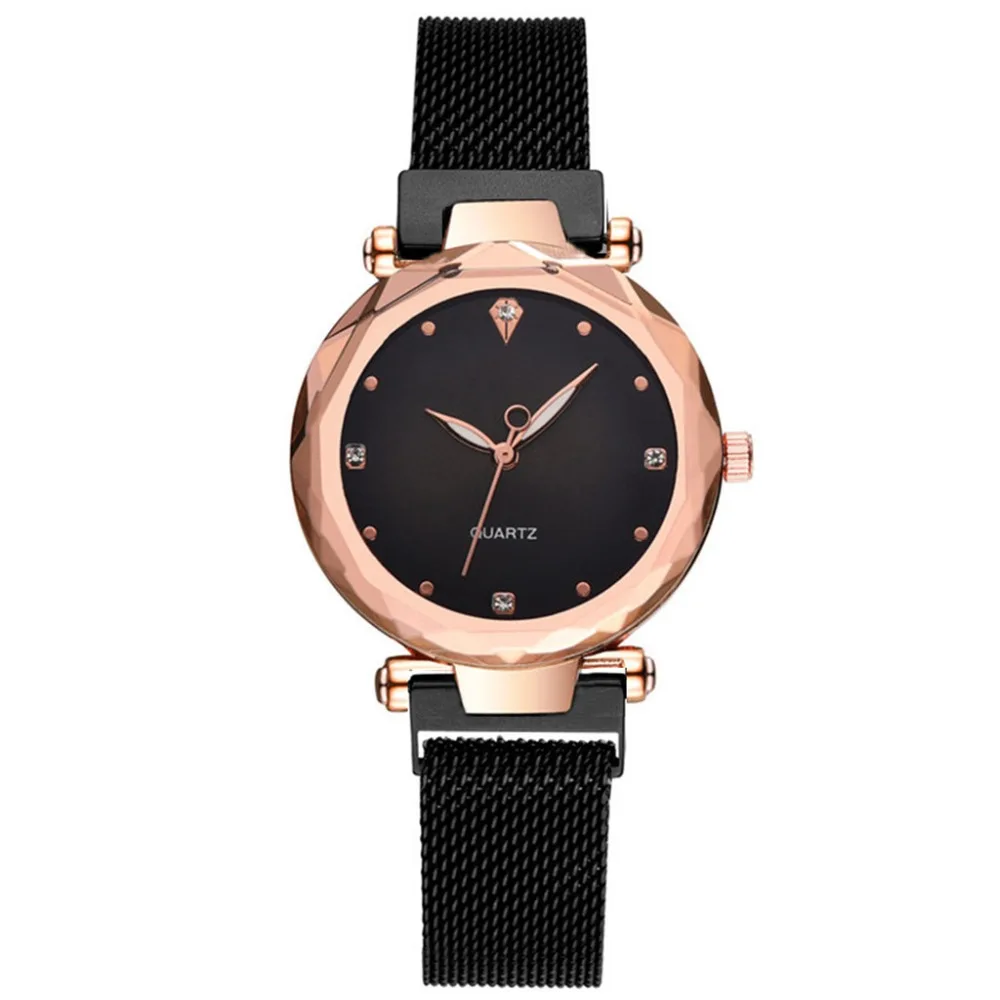 New Fashion Women Mesh Magnet Buckle Watch Rhinestone Quartz Wristwatches Ladies Casual Dress Clcok Gift Relogio Feminino@30
New Fashion Women Mesh Magnet Buckle Watch Rhinestone Quartz Wristwatches Ladies Casual Dress Clcok Gift Relogio Feminino@30