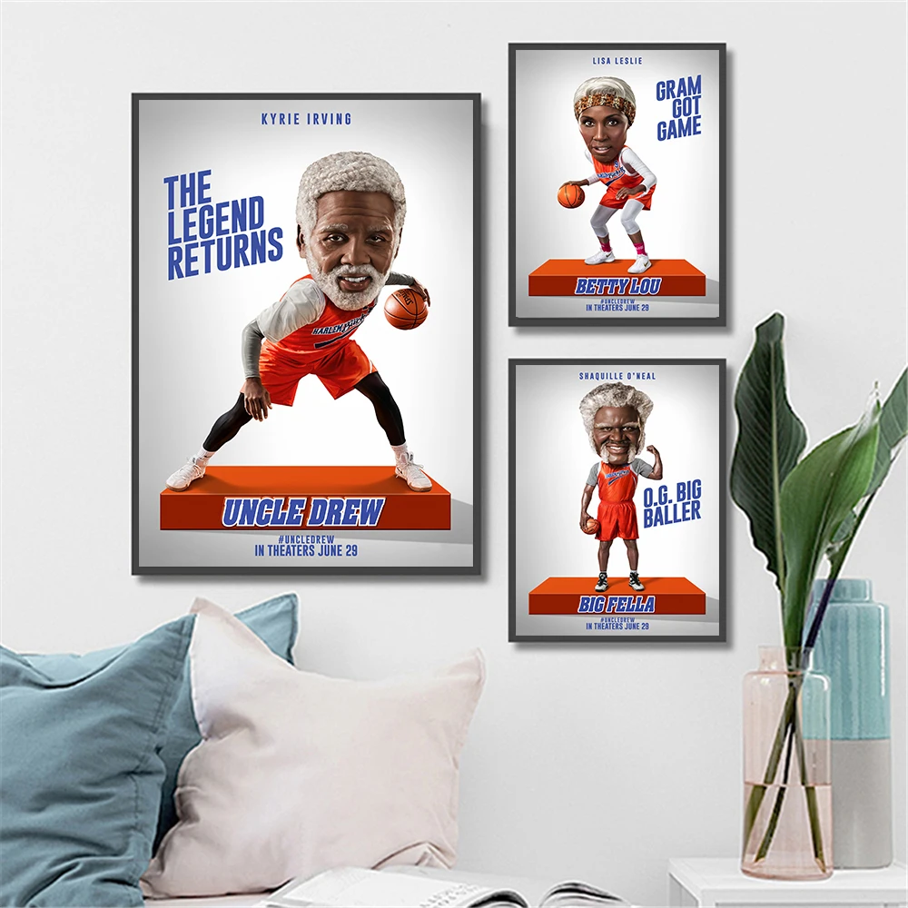 Sports comedy Uncle Drew Canvas Wall Pictures Ready player one Paintings for living room wall Cuadros Decoracion Salon
Sports comedy Uncle Drew Canvas Wall Pictures Ready player one Paintings for living room wall Cuadros Decoracion Salon