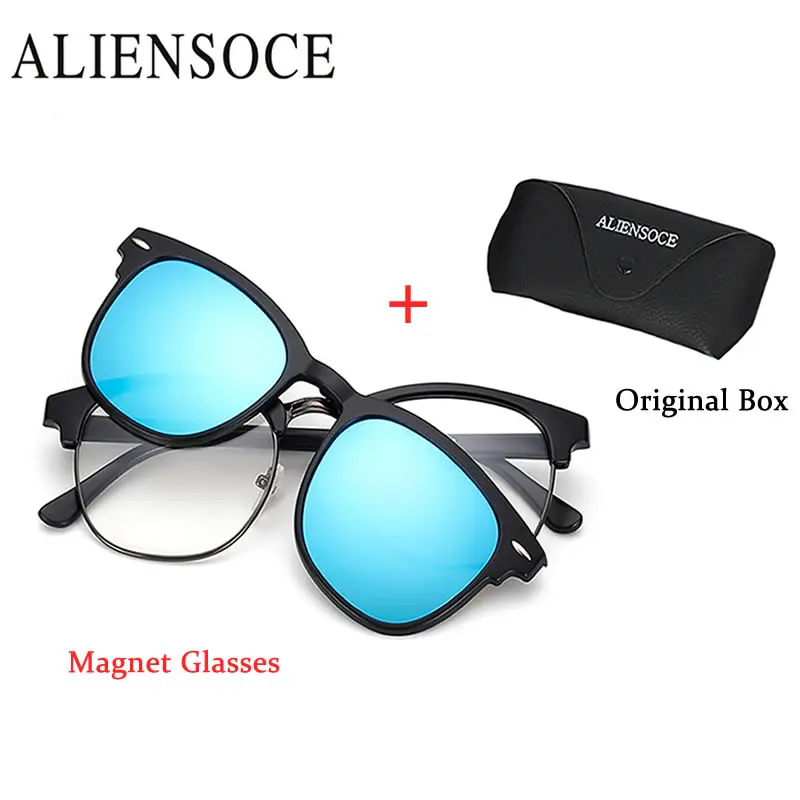 Fashion Polarization Lens Men Eyeglasses Half Frame TR Frame Magnet Clip Glasses Women Myopia Glasses Frame UV400 Sunglasses
Fashion Polarization Lens Men Eyeglasses Half Frame TR Frame Magnet Clip Glasses Women Myopia Glasses Frame UV400 Sunglasses