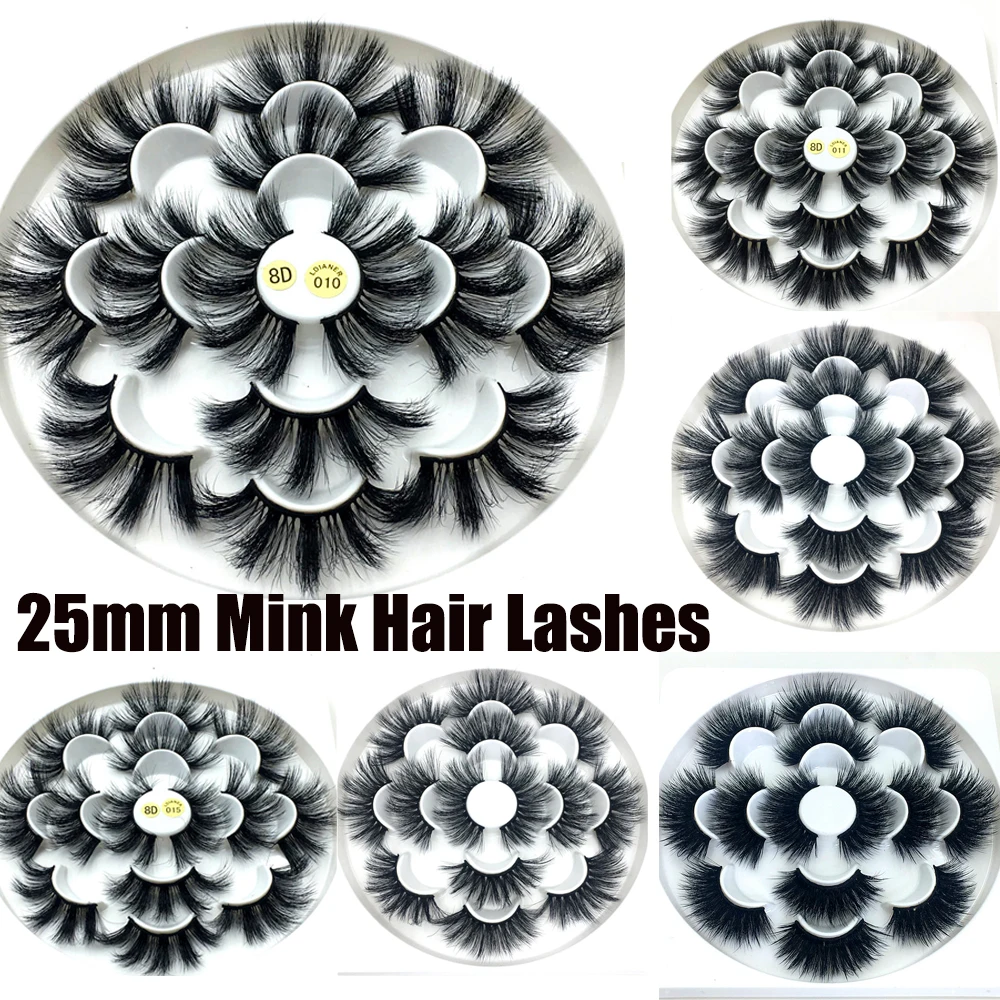 Hot Sale 1/7 Pairs Natural Thick Wispy Fluffy Handmad3D Mink Hair False Eyelashes13~25mm Long Lashes Extension Eye Makeup Tool
Hot Sale 1/7 Pairs Natural Thick Wispy Fluffy Handmad3D Mink Hair False Eyelashes13~25mm Long Lashes Extension Eye Makeup Tool