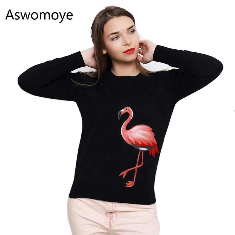 2018 Spring New Runway Fashion Women Sweaters O-neck Knitted Pullovers Full Sleeve Blouse Shirts Female Tops Embroidery Animal
2018 Spring New Runway Fashion Women Sweaters O-neck Knitted Pullovers Full Sleeve Blouse Shirts Female Tops Embroidery Animal