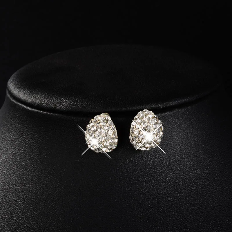 clearance sale crystal stud earrings for women girl full rhinestone silver water drop wedding 2018 korean fashion small earring
clearance sale crystal stud earrings for women girl full rhinestone silver water drop wedding 2018 korean fashion small earring