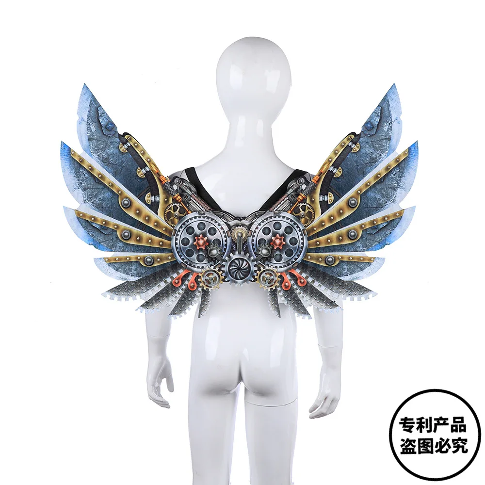 Halloween props Burning Man Carnival Party Unique Adult Kids Decoration Steam Punk Wings Cosplay Costume Steampunk Accessories
Halloween props Burning Man Carnival Party Unique Adult Kids Decoration Steam Punk Wings Cosplay Costume Steampunk Accessories