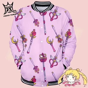 Sailor moon Women 3D Printed Baseball Jackets Anime Japan Jackets perfecto femme Warmth Casual Coat Fashion Baseball Clothe Plus
Sailor moon Women 3D Printed Baseball Jackets Anime Japan Jackets perfecto femme Warmth Casual Coat Fashion Baseball Clothe Plus