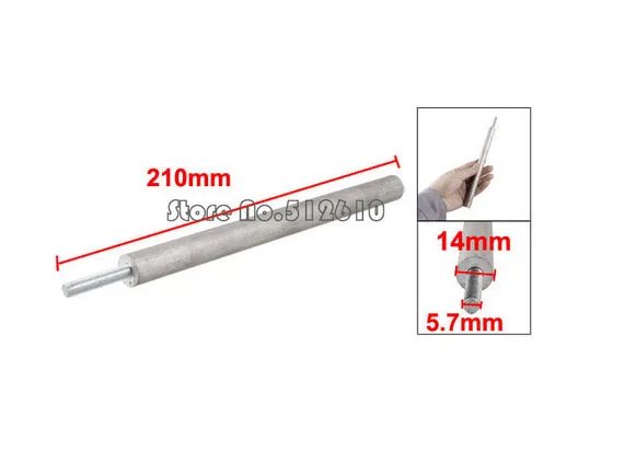 Silver Tone Aluminum Extruded Magnesium Anode Rod 8.3" Length for Water Heater 3PCS
Silver Tone Aluminum Extruded Magnesium Anode Rod 8.3" Length for Water Heater 3PCS