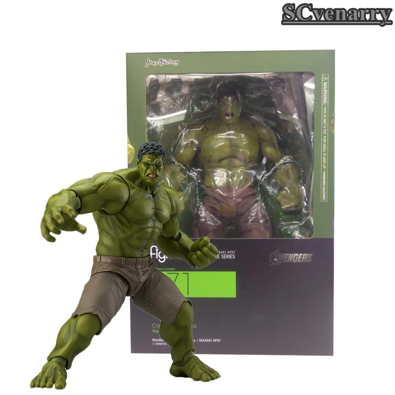 Figma 271 Avengers The Marvel Hulk PVC Action Super Hero Figure Toy Anime Figure Collectible Model Toy 16cm
Figma 271 Avengers The Marvel Hulk PVC Action Super Hero Figure Toy Anime Figure Collectible Model Toy 16cm