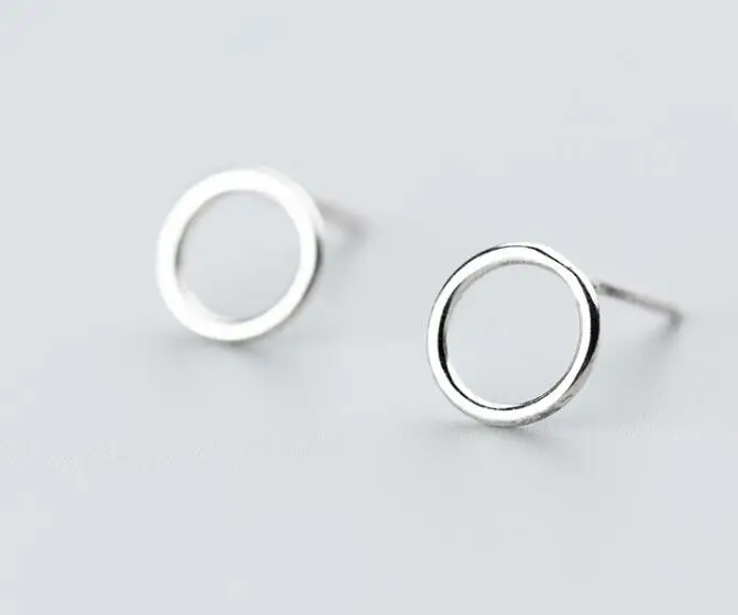 8MM small LOVELY 100% Real. 925 Sterling Silver Fine Jewelry Polished Lucky Open Circle Round Stud Earrings Geometric gtle2120
8MM small LOVELY 100% Real. 925 Sterling Silver Fine Jewelry Polished Lucky Open Circle Round Stud Earrings Geometric gtle2120