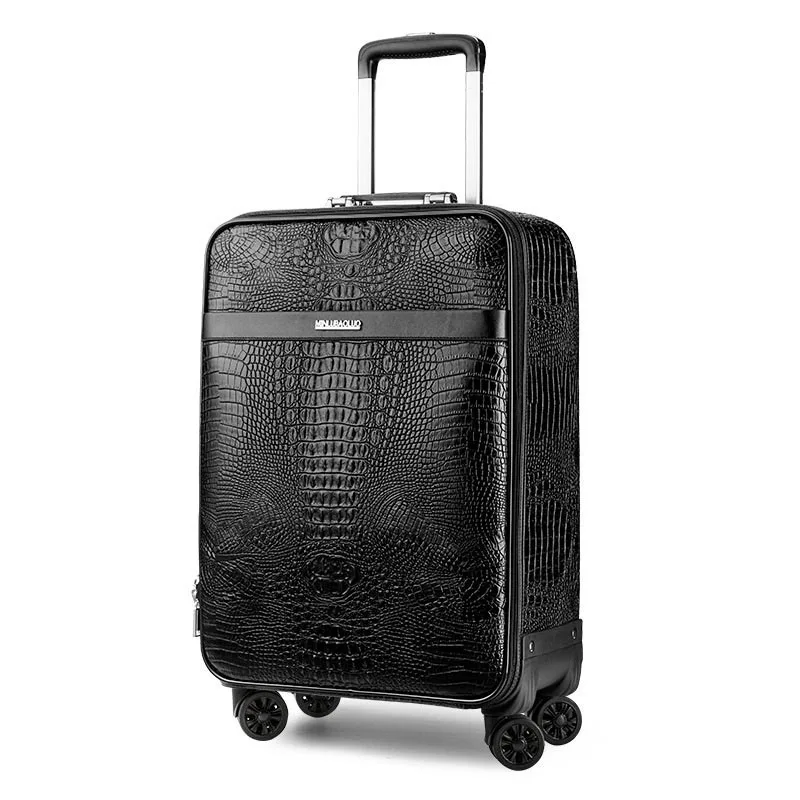 BeaSumore High-grade luxury Crocodile Rolling Luggage Spinner Men Wheel Suitcases Trolley 16 inch Business Cabin Travel Bag
BeaSumore High-grade luxury Crocodile Rolling Luggage Spinner Men Wheel Suitcases Trolley 16 inch Business Cabin Travel Bag