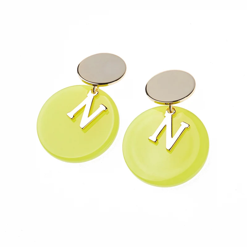 2019 New Fashion Statement Round Acetate Candy Color Holographic Dangle Drop Earrings Party Jewelry Gift for Women Girls
2019 New Fashion Statement Round Acetate Candy Color Holographic Dangle Drop Earrings Party Jewelry Gift for Women Girls