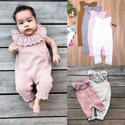 2018 New Arrival Cute Baby Girl Wool Knitted Romper Newborn Infant Sleeveless Jumpsuit Climbing Kids Grils Casual Outfits
2018 New Arrival Cute Baby Girl Wool Knitted Romper Newborn Infant Sleeveless Jumpsuit Climbing Kids Grils Casual Outfits