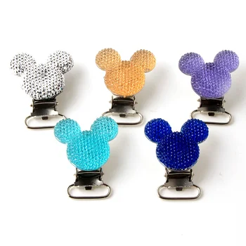 5Pcs Baby Pacifier Clips Cartoon Mouse Decoration Metal Stainless Steel Holders Cute Infant Soother Clasps Accessories
5Pcs Baby Pacifier Clips Cartoon Mouse Decoration Metal Stainless Steel Holders Cute Infant Soother Clasps Accessories