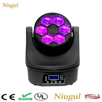 6X15W LED Bee Eye Beam Moving Head Light/RGBW100W Ultimate Rotate Beam Effect Stage Lights/Hawk Eye Beam Wash DJ Stage Lighting
6X15W LED Bee Eye Beam Moving Head Light/RGBW100W Ultimate Rotate Beam Effect Stage Lights/Hawk Eye Beam Wash DJ Stage Lighting