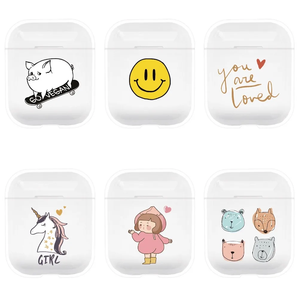 Cartoon Wireless Bluetooth Earphone Case For Apple AirPods Charging Headphones Cases For Airpods Silicone Protective Bag
Cartoon Wireless Bluetooth Earphone Case For Apple AirPods Charging Headphones Cases For Airpods Silicone Protective Bag