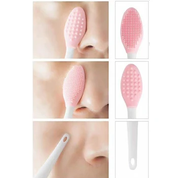 2pcs/Set Silicone Women Girls Men Wash Face Exfoliating Blackhead Remove Facial Cleansing Brush Tool Kit Product
2pcs/Set Silicone Women Girls Men Wash Face Exfoliating Blackhead Remove Facial Cleansing Brush Tool Kit Product
