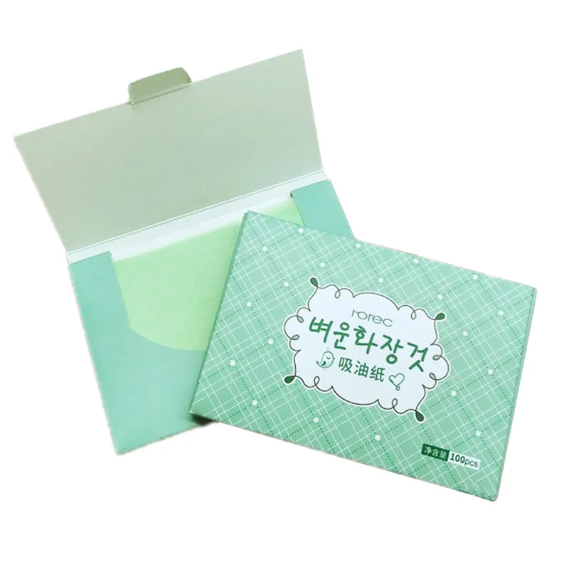 100sheets/pack Green Tea Facial Oil Blotting Sheets Paper Cleansing Face Oil Control Absorbent Paper Beauty Makeup Matte tools
100sheets/pack Green Tea Facial Oil Blotting Sheets Paper Cleansing Face Oil Control Absorbent Paper Beauty Makeup Matte tools