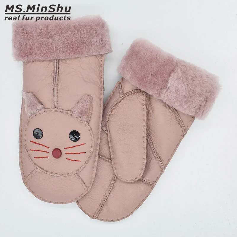 MS.MinShu Women Gloves Sheepskin Fur Mittens Adult Leather Gloves Winter Gloves 100% Genuine Sheepskin Fur Mitts Girls Gloves
MS.MinShu Women Gloves Sheepskin Fur Mittens Adult Leather Gloves Winter Gloves 100% Genuine Sheepskin Fur Mitts Girls Gloves