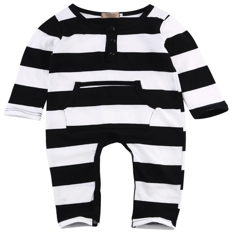 Newborn Baby Girl Boy Long Sleeve Striped Cover Button Romper Jumpsuit Playsuit Outfit Autumn Sunsuit Baby Clothes
Newborn Baby Girl Boy Long Sleeve Striped Cover Button Romper Jumpsuit Playsuit Outfit Autumn Sunsuit Baby Clothes