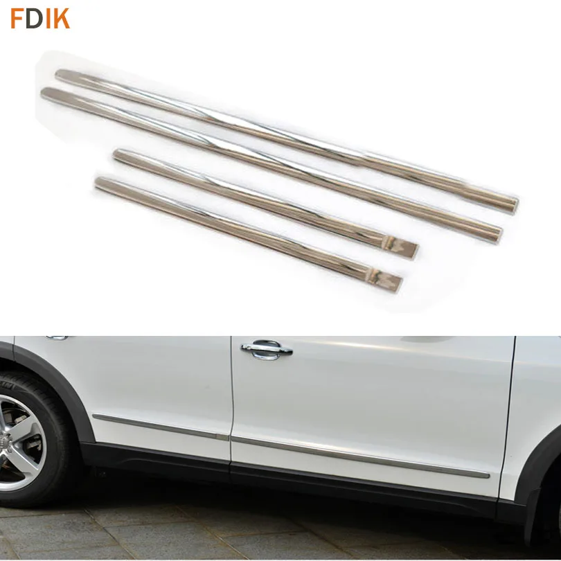 4pcs Mirror Chrome Body Door Side Moulding Trim Strip Overlay Cover for Audi Q5 2009-2016
4pcs Mirror Chrome Body Door Side Moulding Trim Strip Overlay Cover for Audi Q5 2009-2016