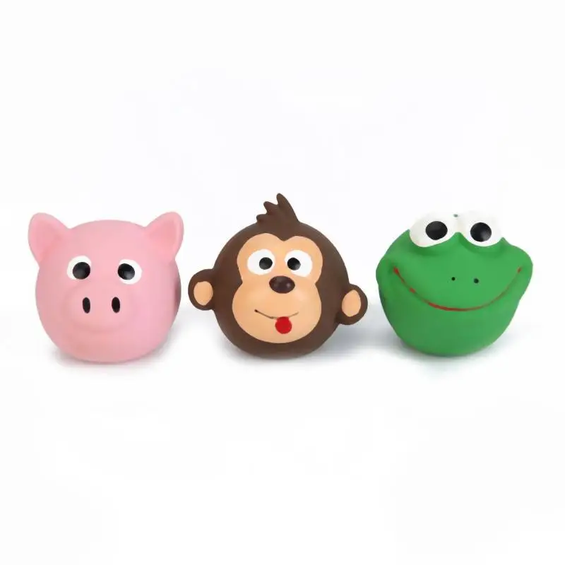 Pet Dog Toy Cute Animal Head Shaped Squeak Latex Toy Dogs Bite Chew Squeaky Toys Popular Pet Dog Cat Funny Fleece Durability Toy
Pet Dog Toy Cute Animal Head Shaped Squeak Latex Toy Dogs Bite Chew Squeaky Toys Popular Pet Dog Cat Funny Fleece Durability Toy