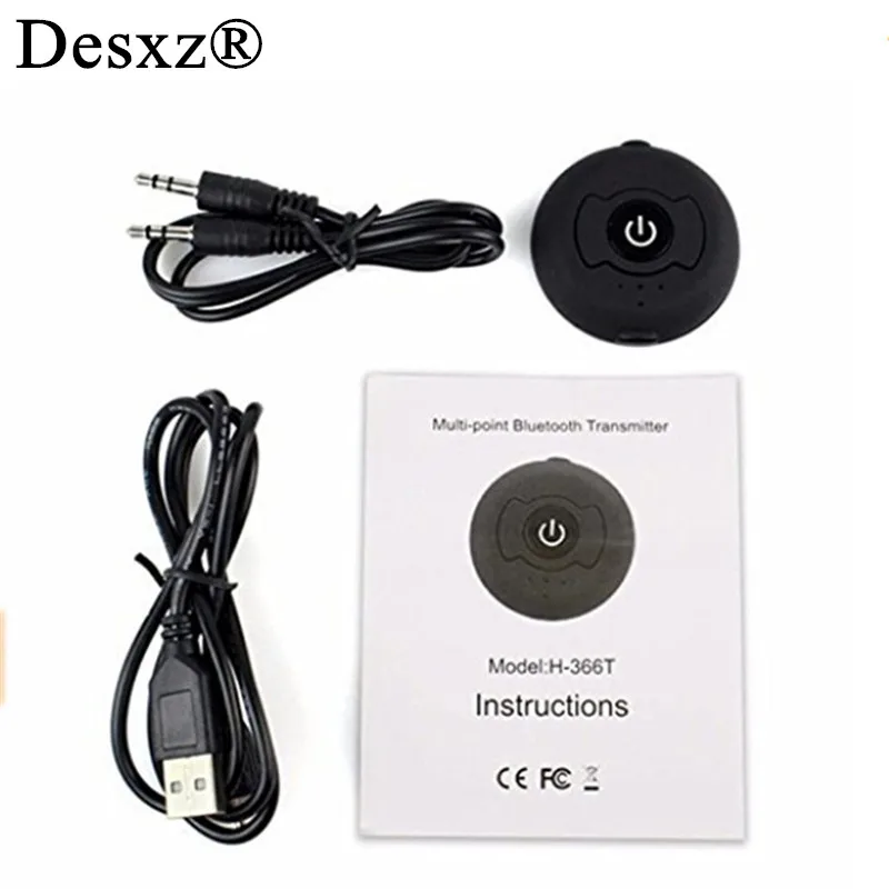 Desxz Bluetooth Transmitter Multi-point Wireless Blutooth Audio Music Stereo Transmite Dongle Adapter for TV PC Tablet MP3
Desxz Bluetooth Transmitter Multi-point Wireless Blutooth Audio Music Stereo Transmite Dongle Adapter for TV PC Tablet MP3