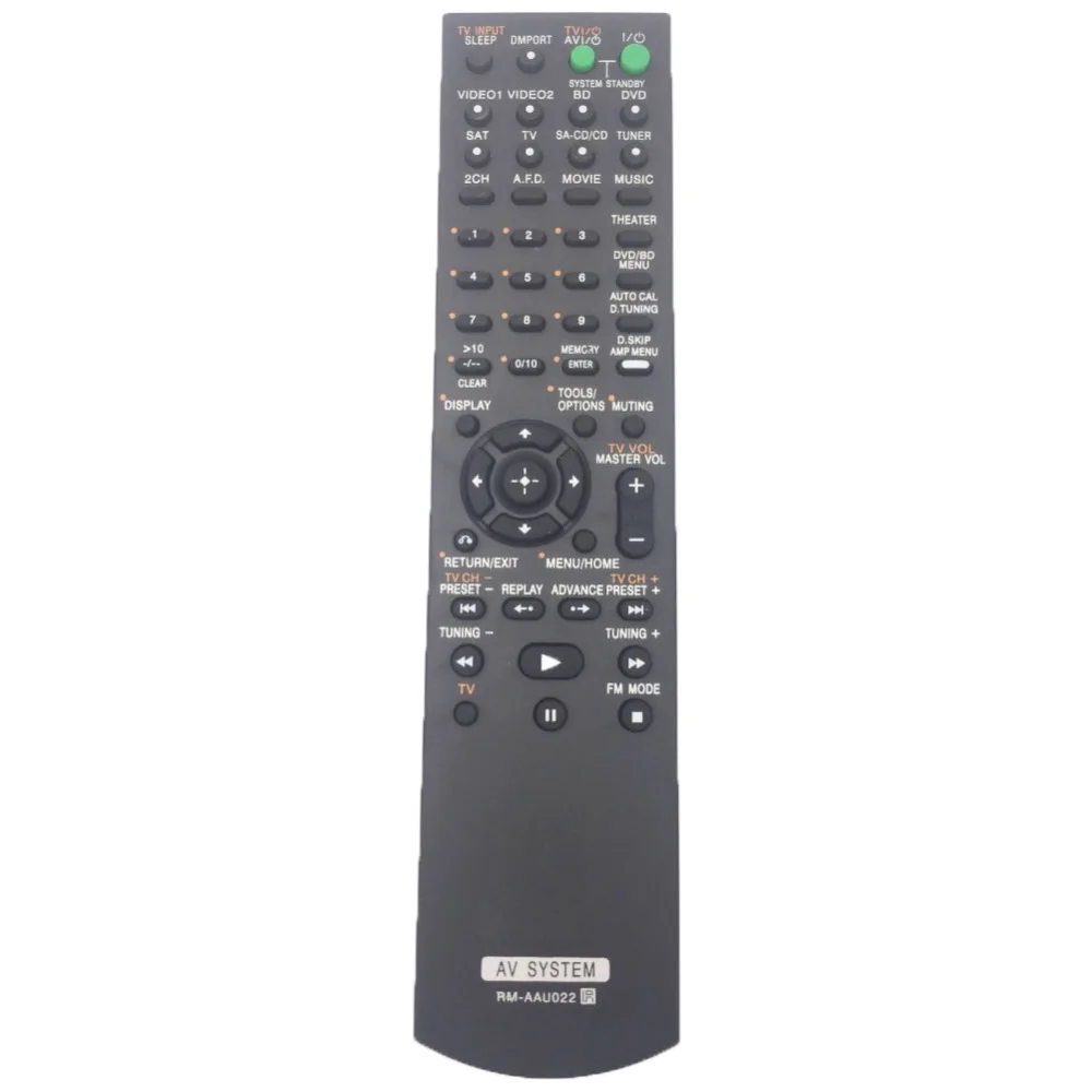 RM-AAU022 Remote Control For Sony Blu-ray DVD / Reciever Component of Home Theater System STR-KS2300 HT-SF2300 SS-MSP23F
RM-AAU022 Remote Control For Sony Blu-ray DVD / Reciever Component of Home Theater System STR-KS2300 HT-SF2300 SS-MSP23F