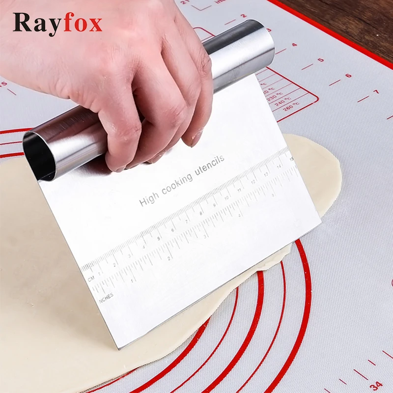 Kitchen Accessories Gadgets Stainless Steel Pizza Dough Scraper Cutter Baking Cooking Cake Decoration Tools Kitchen Supplies Bak
Kitchen Accessories Gadgets Stainless Steel Pizza Dough Scraper Cutter Baking Cooking Cake Decoration Tools Kitchen Supplies Bak
