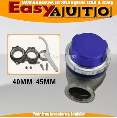 Wastegate 40mm external Wastegate universal for all vehicle adjustable pressure with Clamp
Wastegate 40mm external Wastegate universal for all vehicle adjustable pressure with Clamp