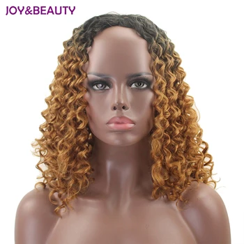 JOY&BEAUTY Black And Brown Gradient 18 Inch Medium Small Short Curly Hair Wig High Temperature Fiber Synthetic Hair Female Wig
JOY&BEAUTY Black And Brown Gradient 18 Inch Medium Small Short Curly Hair Wig High Temperature Fiber Synthetic Hair Female Wig