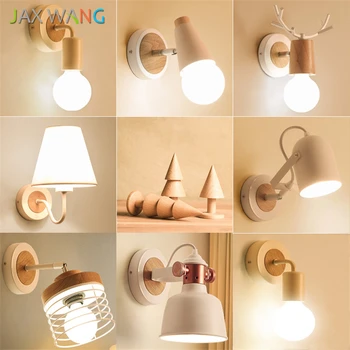 LED E27 Wall Lamp Nordic Modern Bedroom Bedside Wall Lights Living Room Study Lighting Decorative Lamps Sconces Lights Luminaire
LED E27 Wall Lamp Nordic Modern Bedroom Bedside Wall Lights Living Room Study Lighting Decorative Lamps Sconces Lights Luminaire