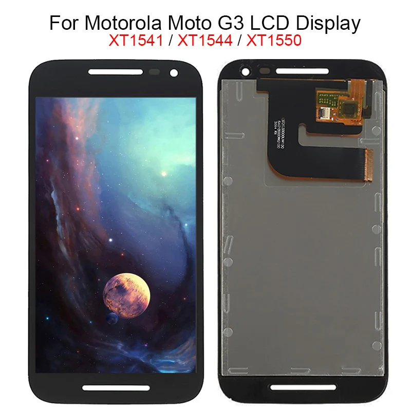 5.0" LCD For Motorola Moto G3 Display XT1544 XT1543 Touch Screen Digitizer LCD For moto G3 Display G 3 XT1540 xt1541 xt1550 lcd
5.0" LCD For Motorola Moto G3 Display XT1544 XT1543 Touch Screen Digitizer LCD For moto G3 Display G 3 XT1540 xt1541 xt1550 lcd