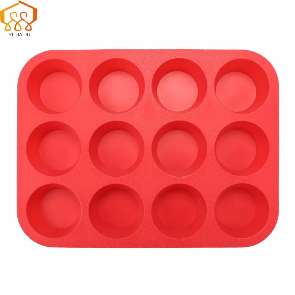 Hot Sale Diy 12 even Round Chocolate cake cup / Muffin Cup / Moussi West Dim Sum Mold Pudding Silicone Cake Mold Tool
Hot Sale Diy 12 even Round Chocolate cake cup / Muffin Cup / Moussi West Dim Sum Mold Pudding Silicone Cake Mold Tool