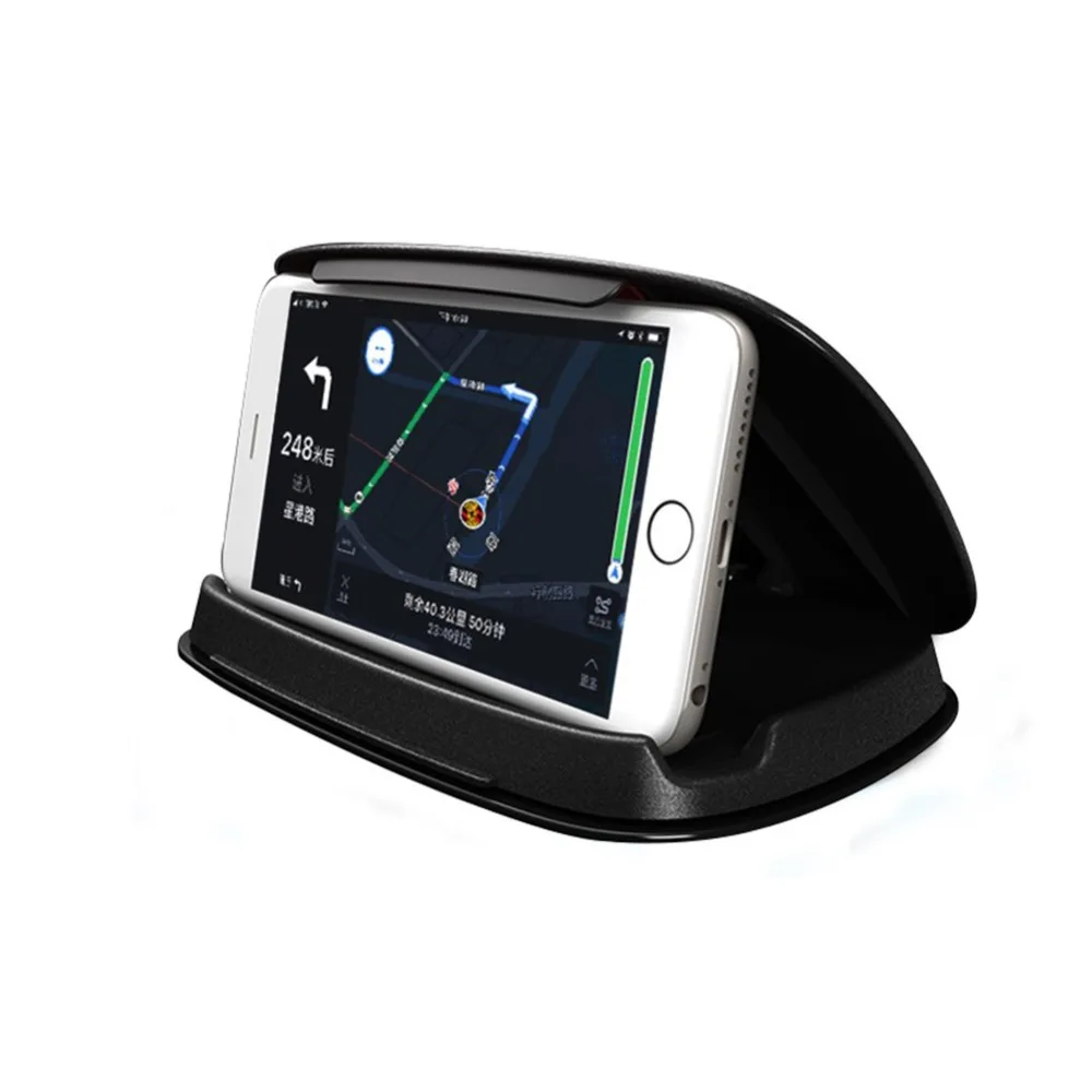Автомобильный GPS держатель для телефона универсальный 3 5 7 дюймов силиконовый