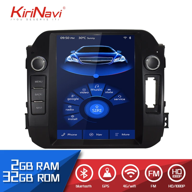 KiriNavi 10.4" HD Touch Display Android 6.0 For KIA SPORTAGE Car Radio MP5 Audio GPS Navigation Monitor Multimedia Play
KiriNavi 10.4" HD Touch Display Android 6.0 For KIA SPORTAGE Car Radio MP5 Audio GPS Navigation Monitor Multimedia Play