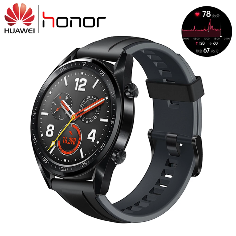 Huawei GT Smart watch Outdoor Support GPS NFC 14 Days Battery Life ATM waterproof Phone Call Heart Rate Tracker For Android iOS
Huawei GT Smart watch Outdoor Support GPS NFC 14 Days Battery Life ATM waterproof Phone Call Heart Rate Tracker For Android iOS
