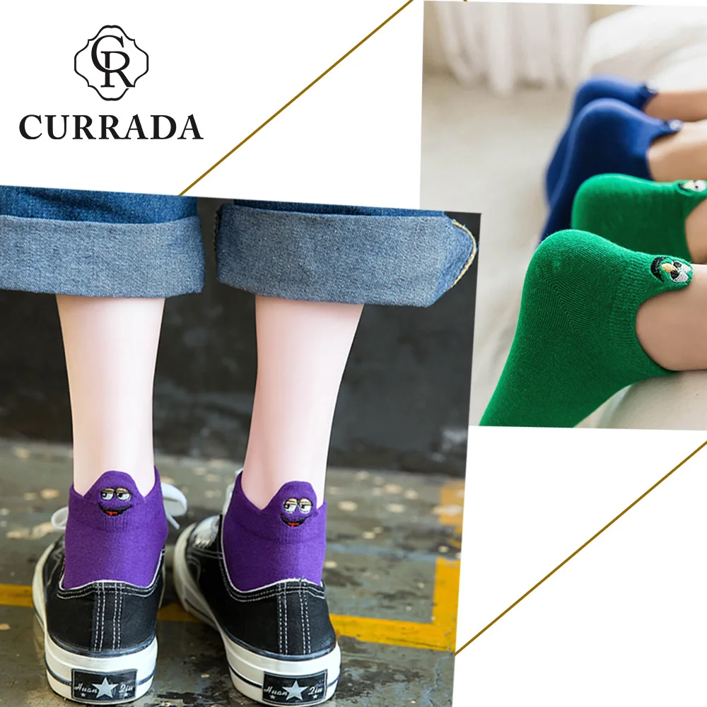 7pairs/lot Cotton socks women cartoon embroidery heel happy sox female sock funny sports comfortable cute woman socks humor 
7pairs/lot Cotton socks women cartoon embroidery heel happy sox female sock funny sports comfortable cute woman socks humor