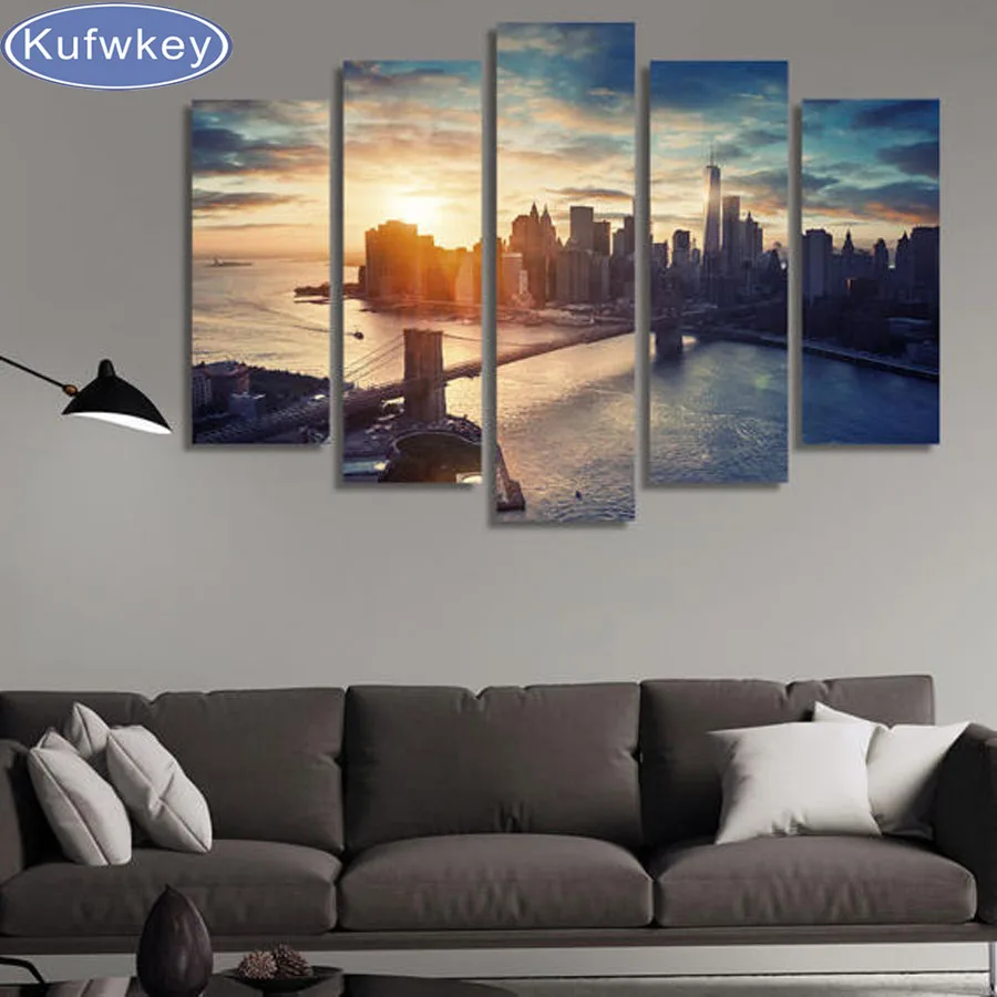 5pcs Full Square Drill 5D DIY Diamond Painting portrait "City landscape" Multi-picture Combination 3D Embroidery Mosaic Decor
5pcs Full Square Drill 5D DIY Diamond Painting portrait "City landscape" Multi-picture Combination 3D Embroidery Mosaic Decor