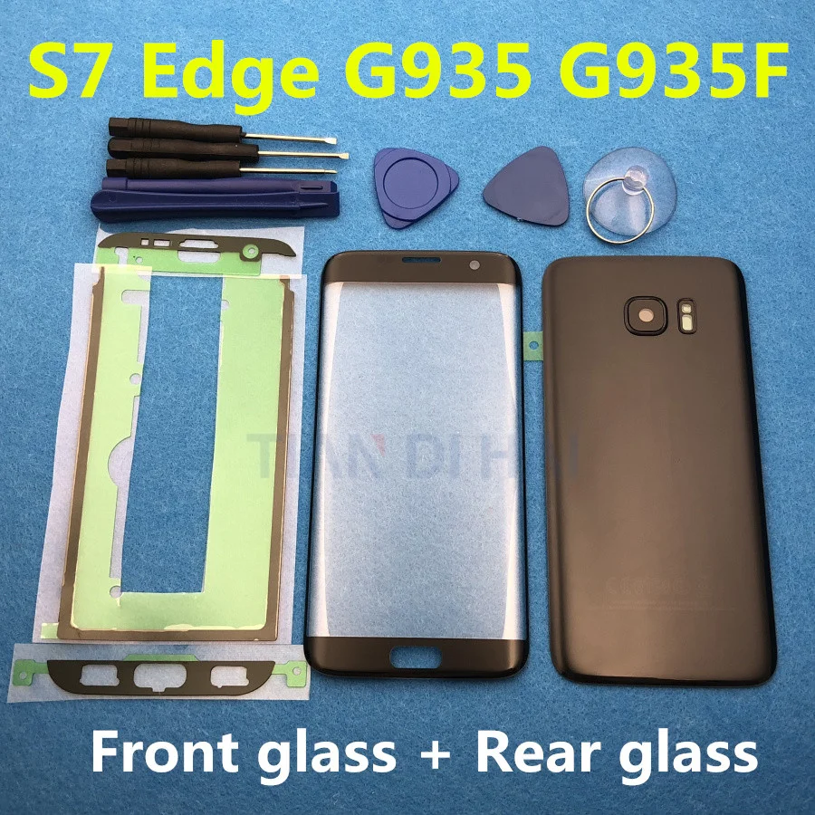 Front Touch Panel Outer Lens + Rear Battery Door Back Glass Housing Cover For Samsung Galaxy S7 Edge G935 G935F SM-G935F G935FD
Front Touch Panel Outer Lens + Rear Battery Door Back Glass Housing Cover For Samsung Galaxy S7 Edge G935 G935F SM-G935F G935FD