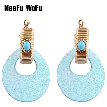NeeFu WoFu Drop Flash leather Earrings Resin Big Earring Large Long Brinco Spring Ear Accessories Oorbellen Christmas Gift
NeeFu WoFu Drop Flash leather Earrings Resin Big Earring Large Long Brinco Spring Ear Accessories Oorbellen Christmas Gift