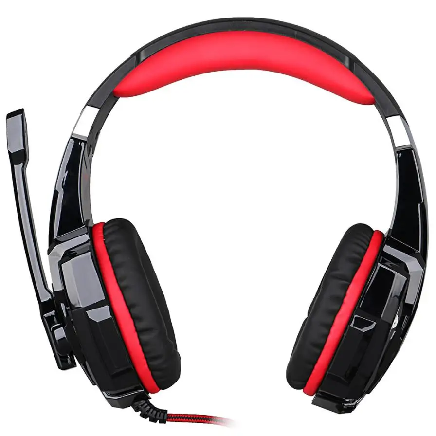 Adroit Stereo Gaming Headphone Computer Game Headset with Mic Red LED Light JAN26 drop shipping Adroit Stereo Gaming Headphone Computer Game Headset with Mic Red LED Light JAN26 drop shipping<br><br>Aliexpress