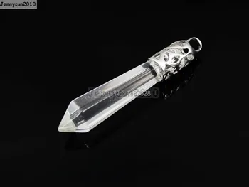 Natural Crystal Quartz Gems Stones Long Hexagonal Pointed Healing Reiki Chakra Pendant Beads Necklace Earrings 10Pcs/Pack
Natural Crystal Quartz Gems Stones Long Hexagonal Pointed Healing Reiki Chakra Pendant Beads Necklace Earrings 10Pcs/Pack