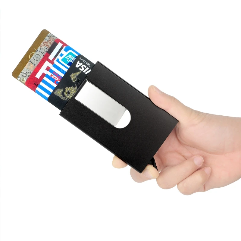 Metal Business ID Travel Card Wallet Automatic Pop Up ID Credit Card Holder Men Women Business Card Case Stainless Steel Clip #A
Metal Business ID Travel Card Wallet Automatic Pop Up ID Credit Card Holder Men Women Business Card Case Stainless Steel Clip #A