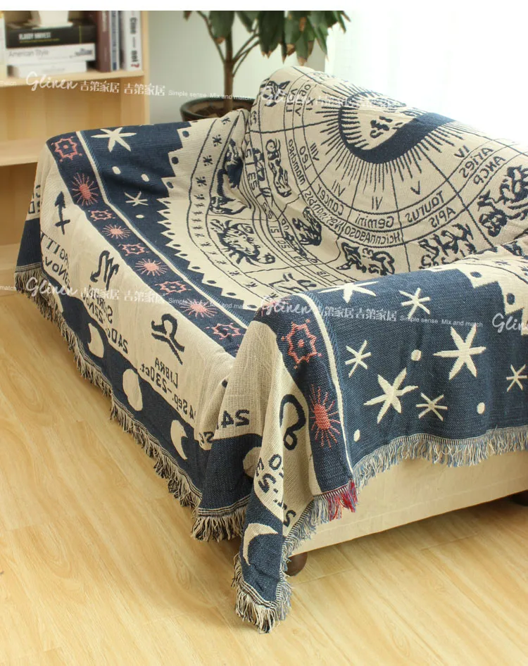Nordic Constellation Line Anti-skid Knitted Air Conditioning sofa blanket crocheted bed sofa blanket Sleeping Blanket Super Soft
Nordic Constellation Line Anti-skid Knitted Air Conditioning sofa blanket crocheted bed sofa blanket Sleeping Blanket Super Soft