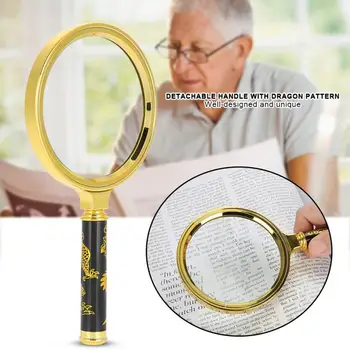 5X Magnifier Handheld Portable Loupe with Detachable Handle for Reading Jewelry Checking
5X Magnifier Handheld Portable Loupe with Detachable Handle for Reading Jewelry Checking