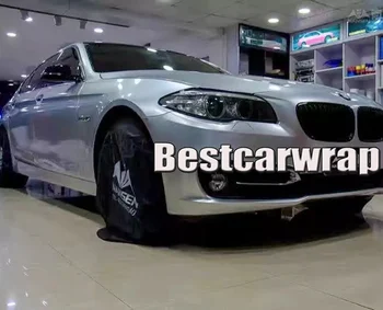 Gloss Metallic silver vinyl wrap Film With Air Release Full car covering foil wrap PROTWRAPS SIZE: 1.52*20M/Roll
Gloss Metallic silver vinyl wrap Film With Air Release Full car covering foil wrap PROTWRAPS SIZE: 1.52*20M/Roll