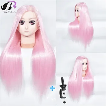 Boli hair Mannequin head with hair Hairdresser Styling Training Head Comic Mannequin Training Head with Pink Hair FREE SHIPPIN
Boli hair Mannequin head with hair Hairdresser Styling Training Head Comic Mannequin Training Head with Pink Hair FREE SHIPPIN